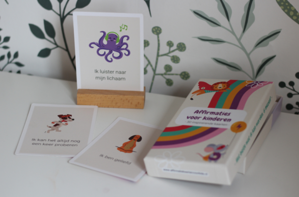 Positieve affirmatie kaarten